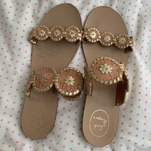 Jack Rogers “Lauren” Two Strap Sandals